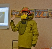 студенты СГАФКСТ примерили на себя роль лесных пожарных - фото - 1