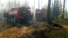 Лесные пожары 2015 - 6