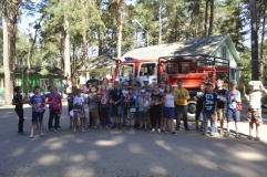 лесные пожарные посетили детский лагерь "Салют" - фото - 1