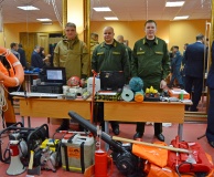 лесопожарная служба приняла участие в праздновании Дня спасателя - фото - 1