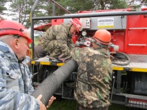 лесные пожарные продолжают осуществлять профессиональную подготовку - фото - 1