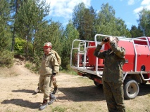 лесные пожарные предупреждают о росте пожарной опасности - фото - 1