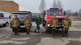 в Смоленске прошел смотр готовности сил и средств территориальной подсистемы РСЧС к пожароопасному сезону 2021 года - фото - 1