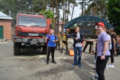 лесопожарная служба встретилась с активистами ДЮП - фото - 1