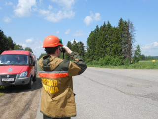 лесопожарная служба продолжает следить за пожарной обстановкой - фото - 1
