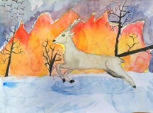 Конкурс детского рисунка "Защитим лес от огня" - 13