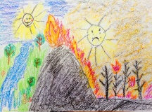 Конкурс детского рисунка "Защитим лес от огня" - 15
