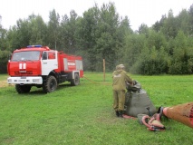 Профессиональная подготовка лесных пожарных и РТП 2019 - 3