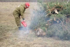 Профессиональная подготовка лесных пожарных и РТП 2019 - 9