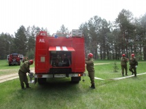 Пожарно-тактические занятия Лесопожарной службы, 2018г - 5