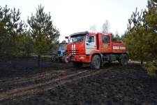Крупный лесной пожар в Ершичском районе, 14.04.2020 - 36
